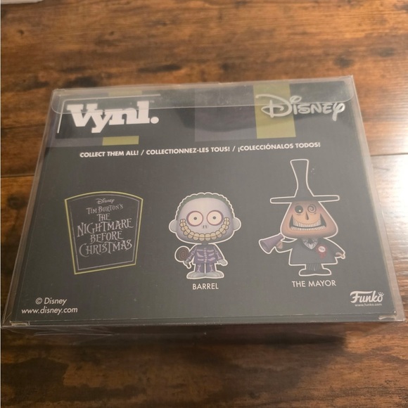 FUNKO VYNL: Nightmare Before Christmas - Mayor and Barrel NEW In Protector - Picture 2 of 4